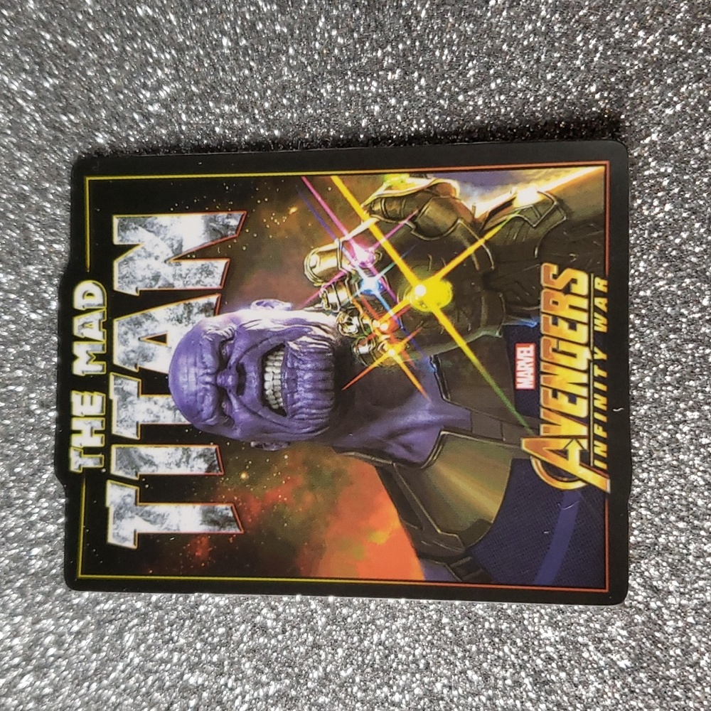 MARVEL Comic waterproof sticker Avengers Thanos